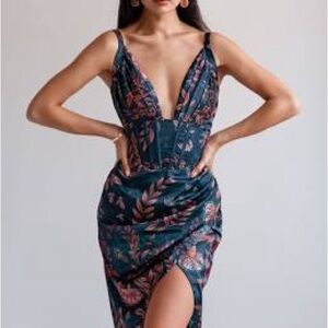 Elegant Floral Dress